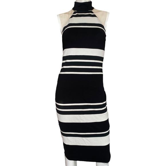 Bailey 44 Striped Bodycon Dress Small  *read description* - Picture 1 of 5